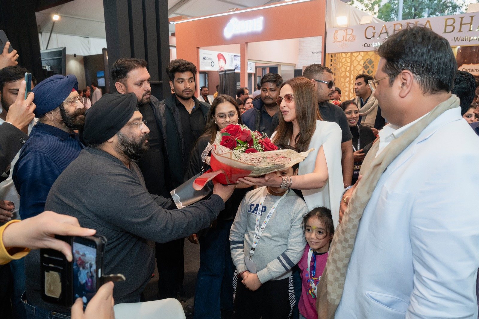 A Warm Welcome At The Exhibition