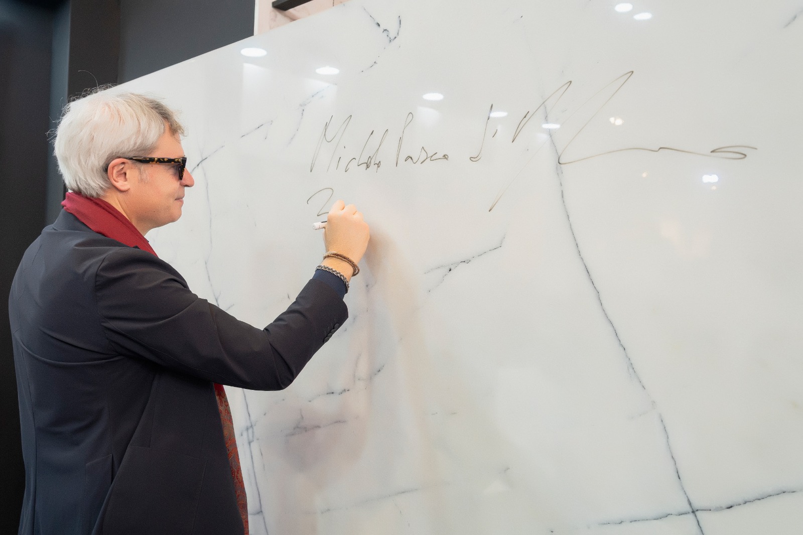 A Guest Leaves His Signature